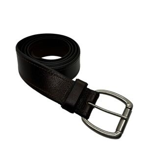 REMO TULLIANI Genuine Leather Belt Brown Career Office Designer #20457 Men Sz 42